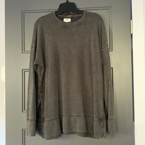 Charcoal Aerie Sweatshirt | XS